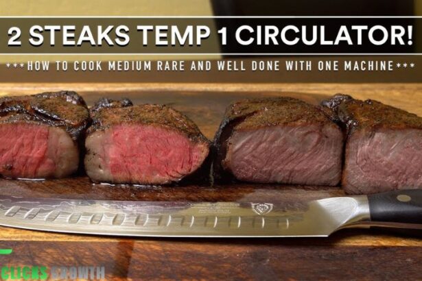 medium rare steak temp